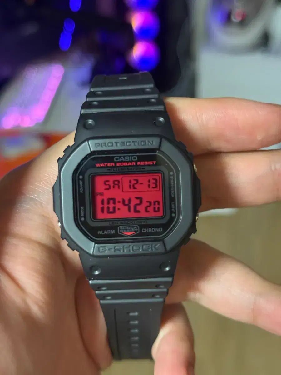 G SHOCK DW 5600 BBR