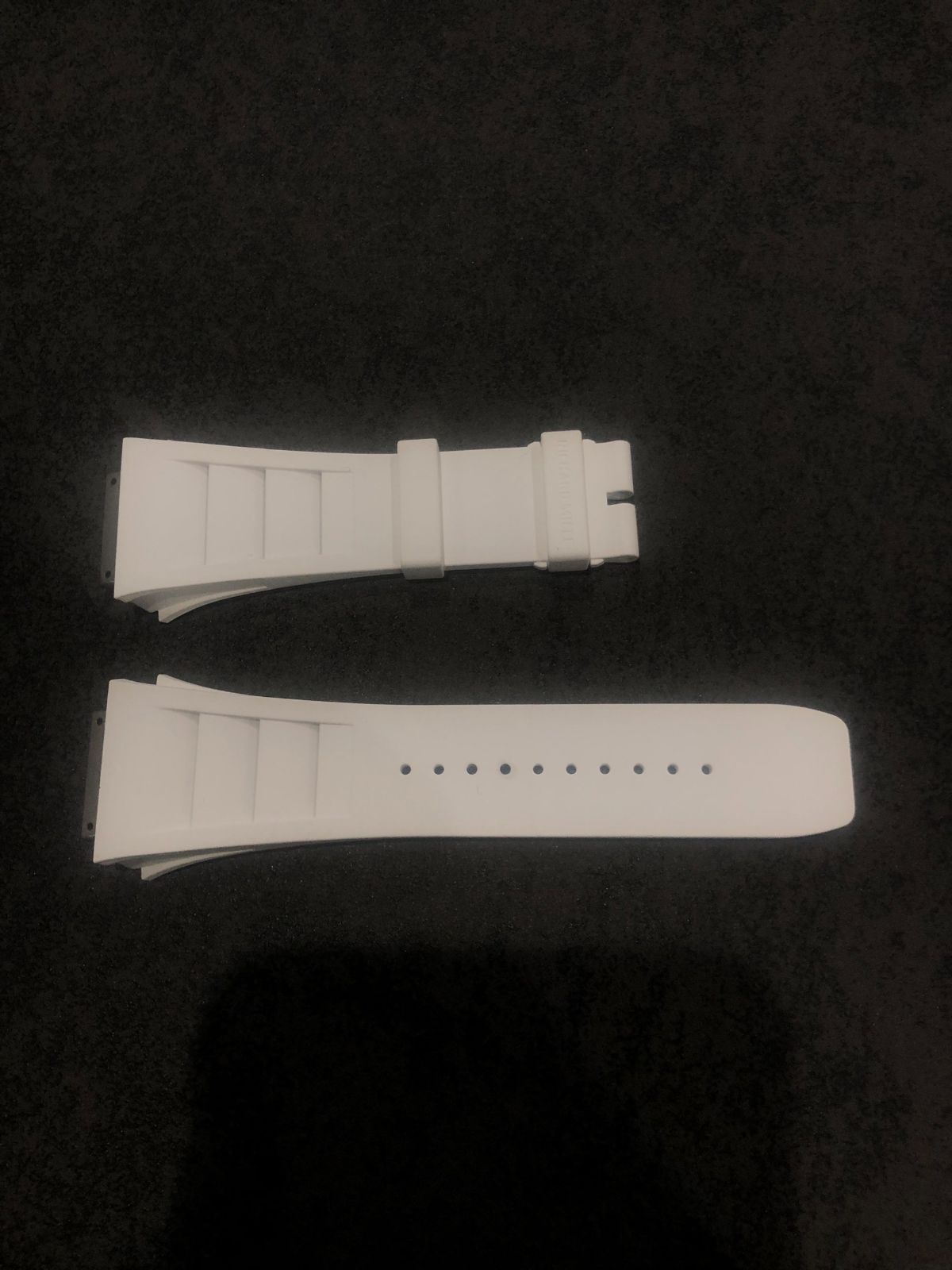 リシャールミル用 白ラバーベルト 11Ｍ ♥