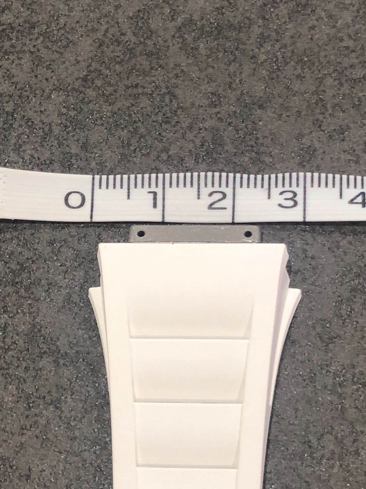 リシャールミル用 白ラバーベルト