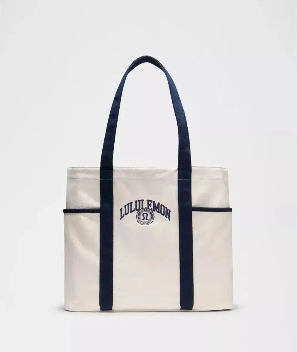 ルルレモン デイリー マルチポケット カレッジエイト 20 L アイボリー ネイビー