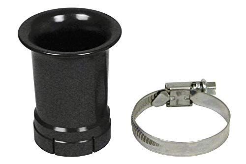 パーツ武川 カールファンネル 取付径32 mm 長さ49 ブラック