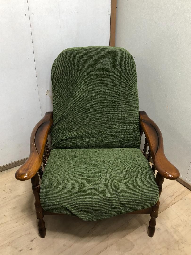 karimoku カリモク コロニアル リクライニングチェア 75035-3-0 - メルカリ