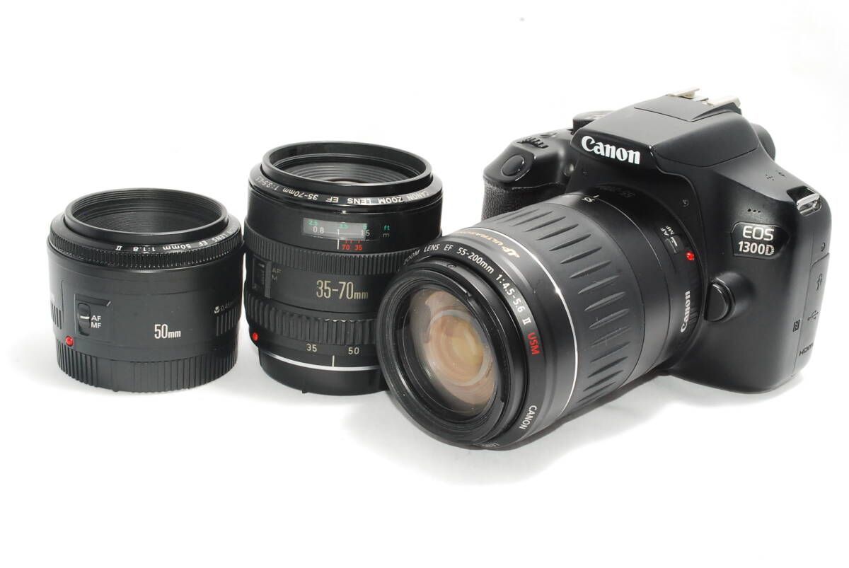 Canon 1300D Wi-Fi＋TAMRONレンズ2本セット Canon 1300D Wi-Fi＋TAMRONレンズ2本セット