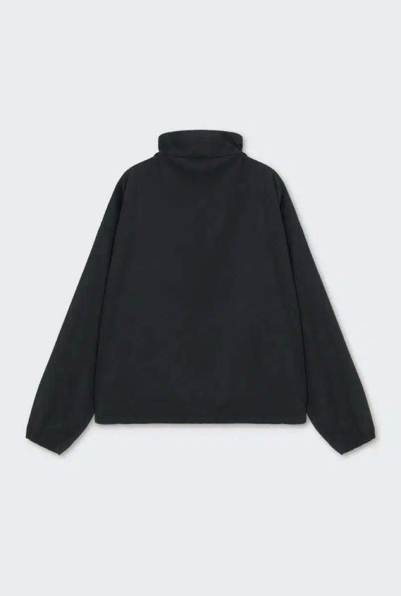 COS WOOLEN DRIFT BLOUSE BLACK