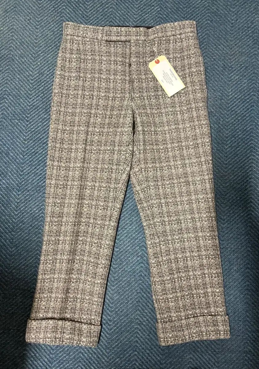 デパート トム ブラウン ウール ツイード グレー パンツ サイズ1