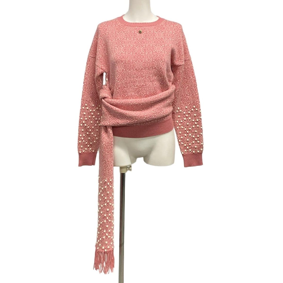 CHANEL(シャネル) 長袖セーター サイズ38 M レディース美品 - P44109 CHANEL(シャネル) 長袖セーター サイズ38 M レディース美品 - P44109