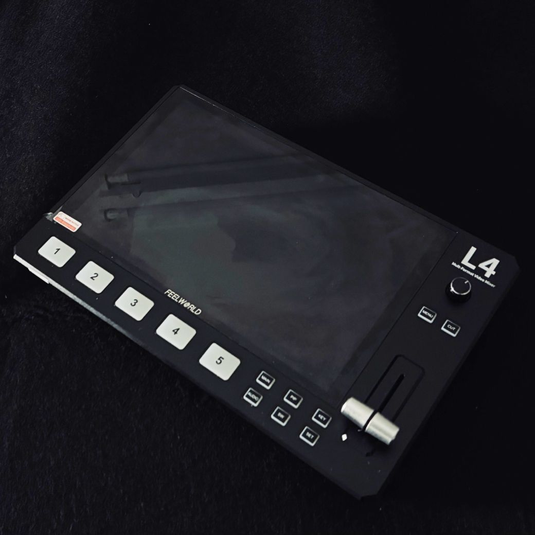 L 4 マルチカメラ ビデオミキサー スイッチャー 10 1インチ タッチスクリーン USB 3 0 高速ストリーミング