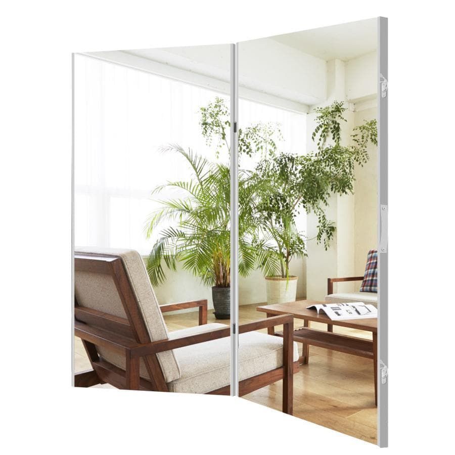 フィルムミラー 割れない鏡 折りたたみ 360度展開 100 cm 2813