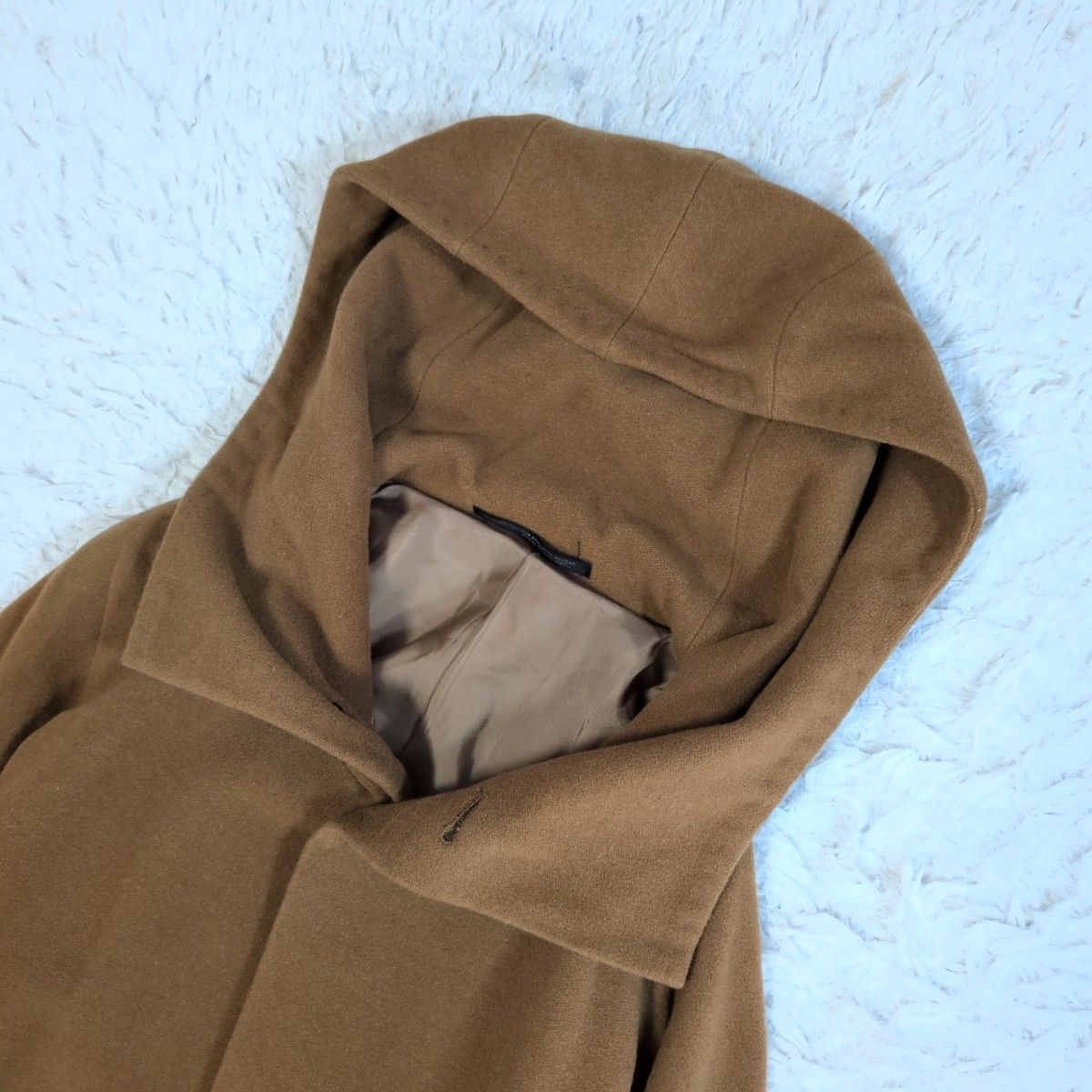 y's ヨウジヤマモト 変形ニットコート パーカー ボーダー フード付き 2