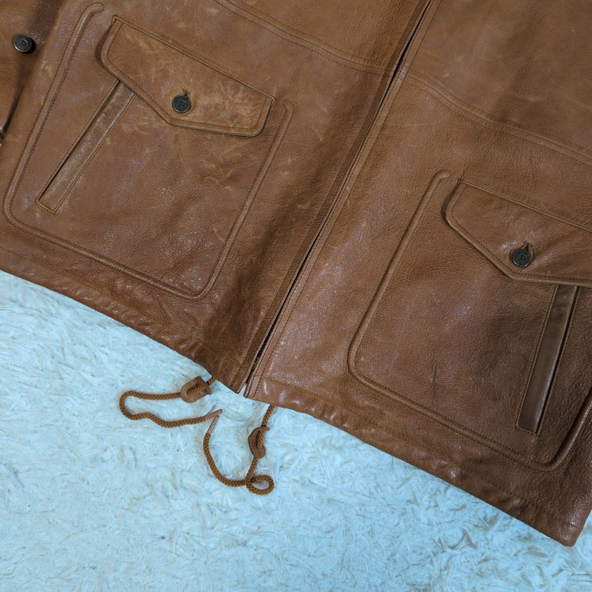 激レア✨ ピンクハウス PINK HOUSE 山羊革 ゴートレザーブルゾン