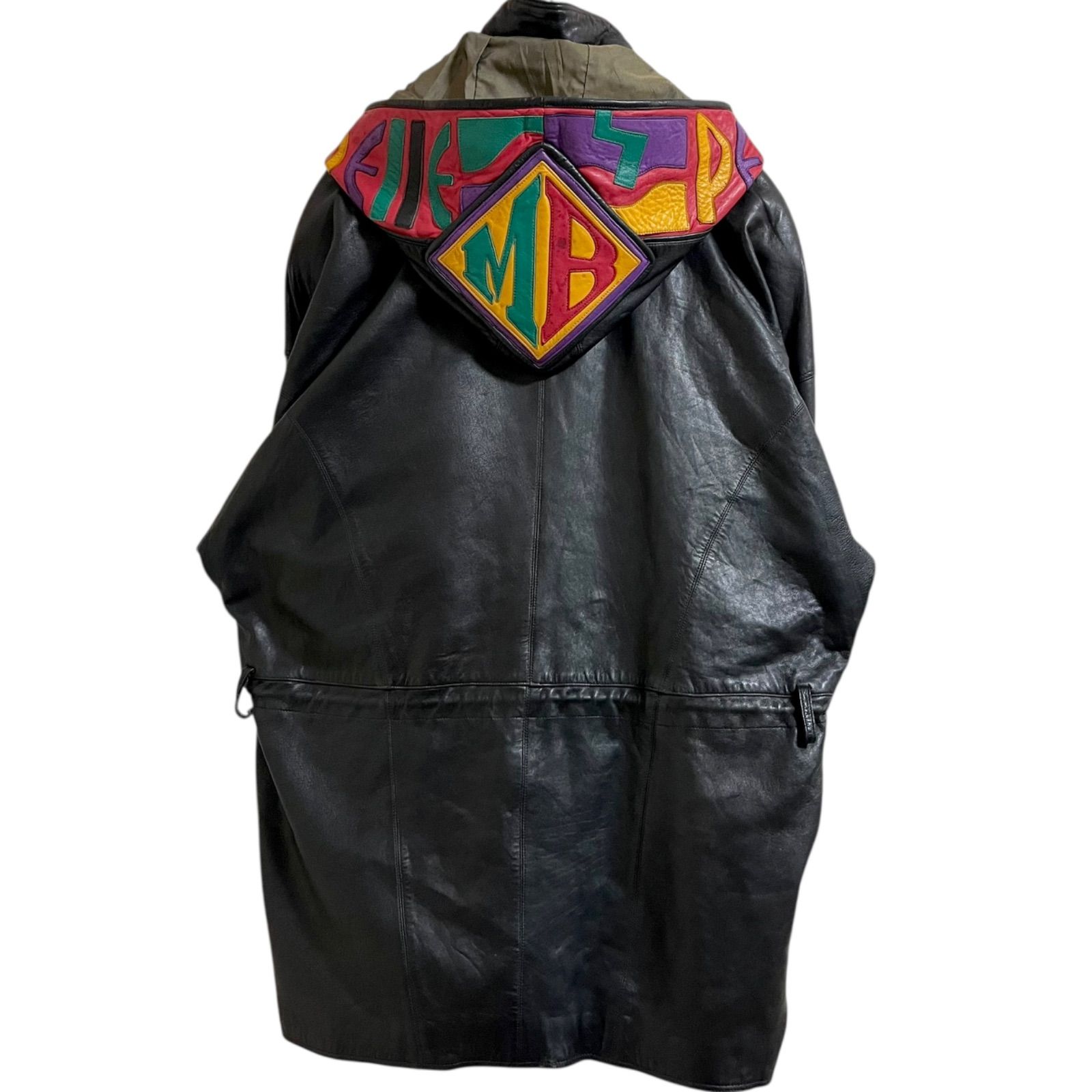 PELLE PELLE ペレペレ marcbuchanan レザージップパーカー PELLE PELLE ペレペレ marc buchanan レザー ジップ パーカー - メルカリ