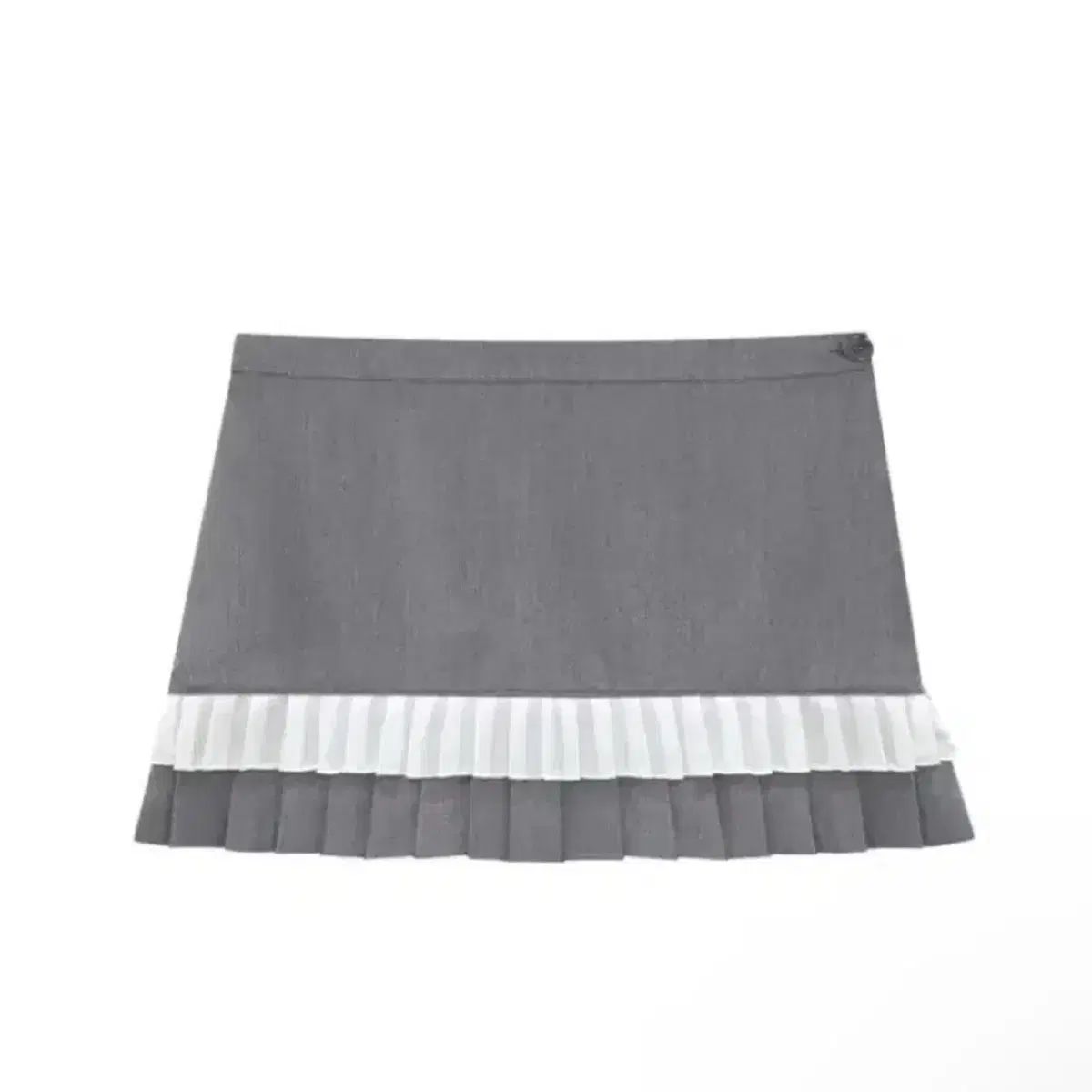 クリシーア チュ잉ガム フリル スカート グレー s