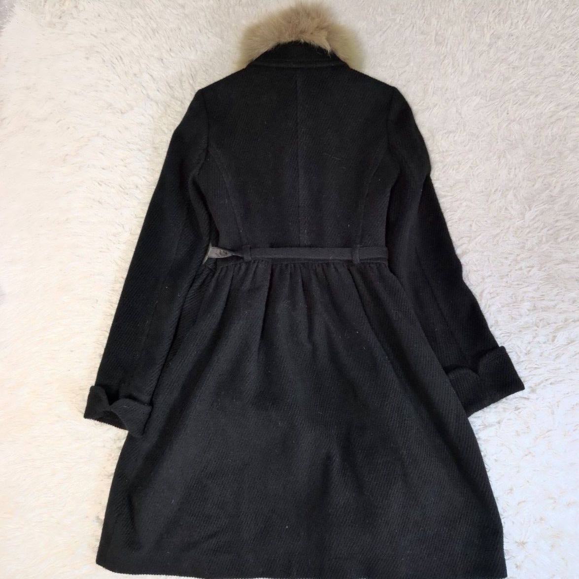 人気✨バーバリーブルーレーベル BURBERRY BLUE LABEL アンゴラ混