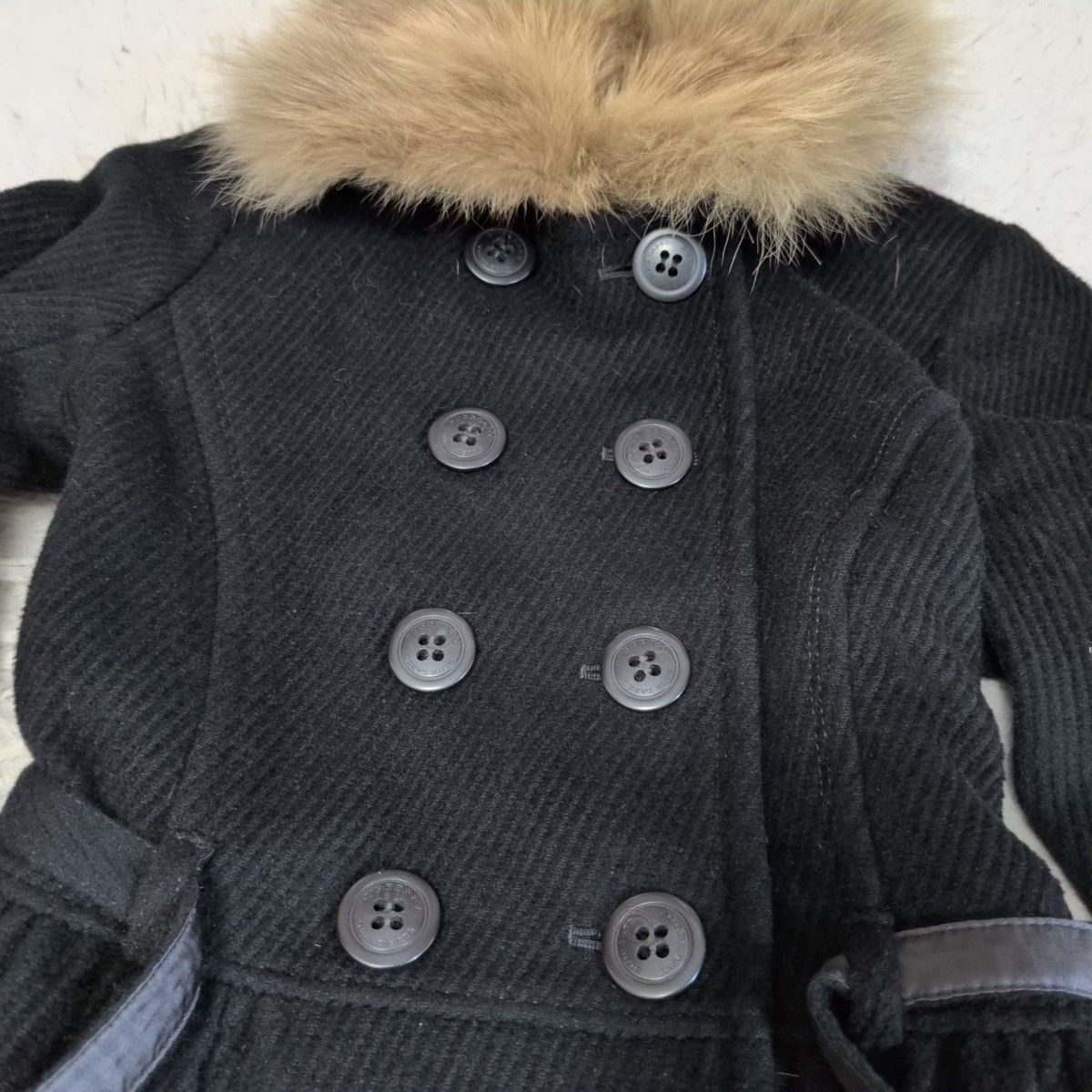 人気✨バーバリーブルーレーベル BURBERRY BLUE LABEL アンゴラ混