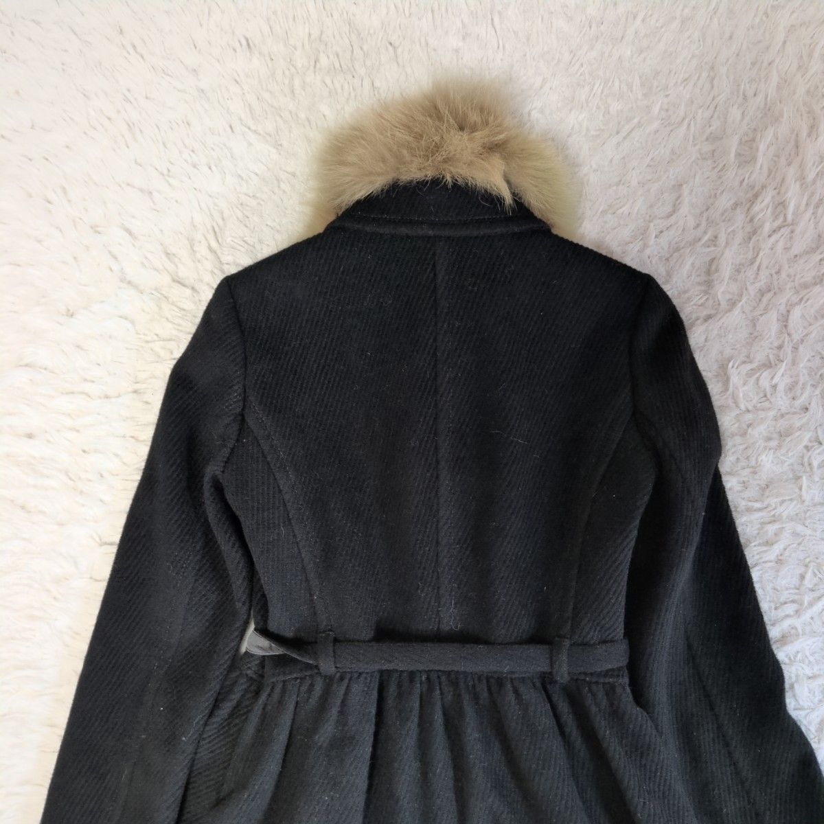 人気✨バーバリーブルーレーベル BURBERRY BLUE LABEL アンゴラ混