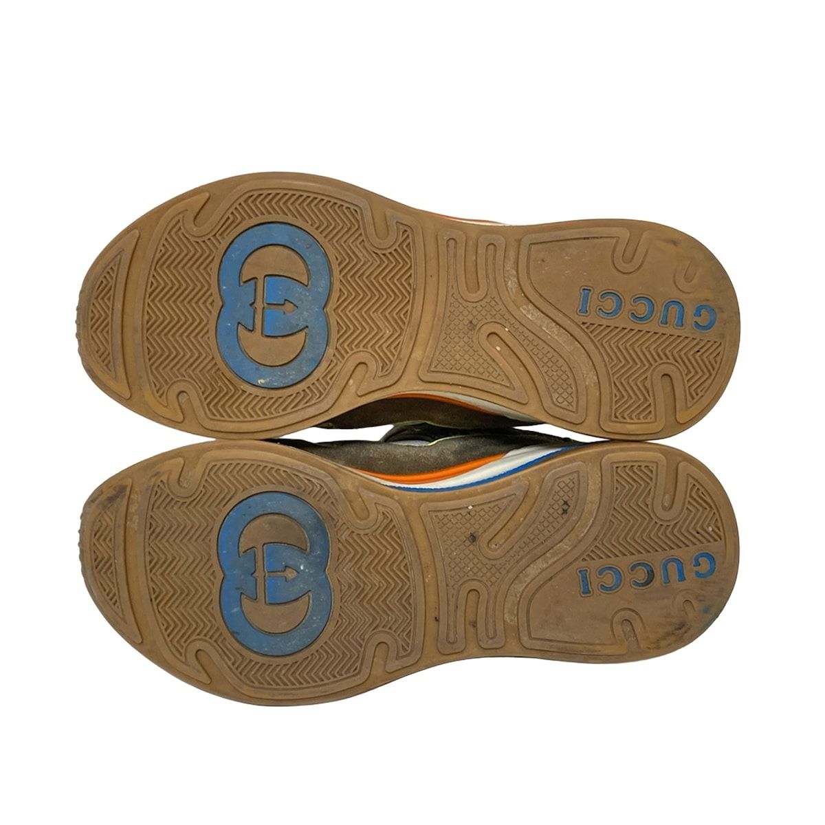 GUCCI(グッチ) スニーカー 8 メンズ ウルトラペース ダークブラウン×黒