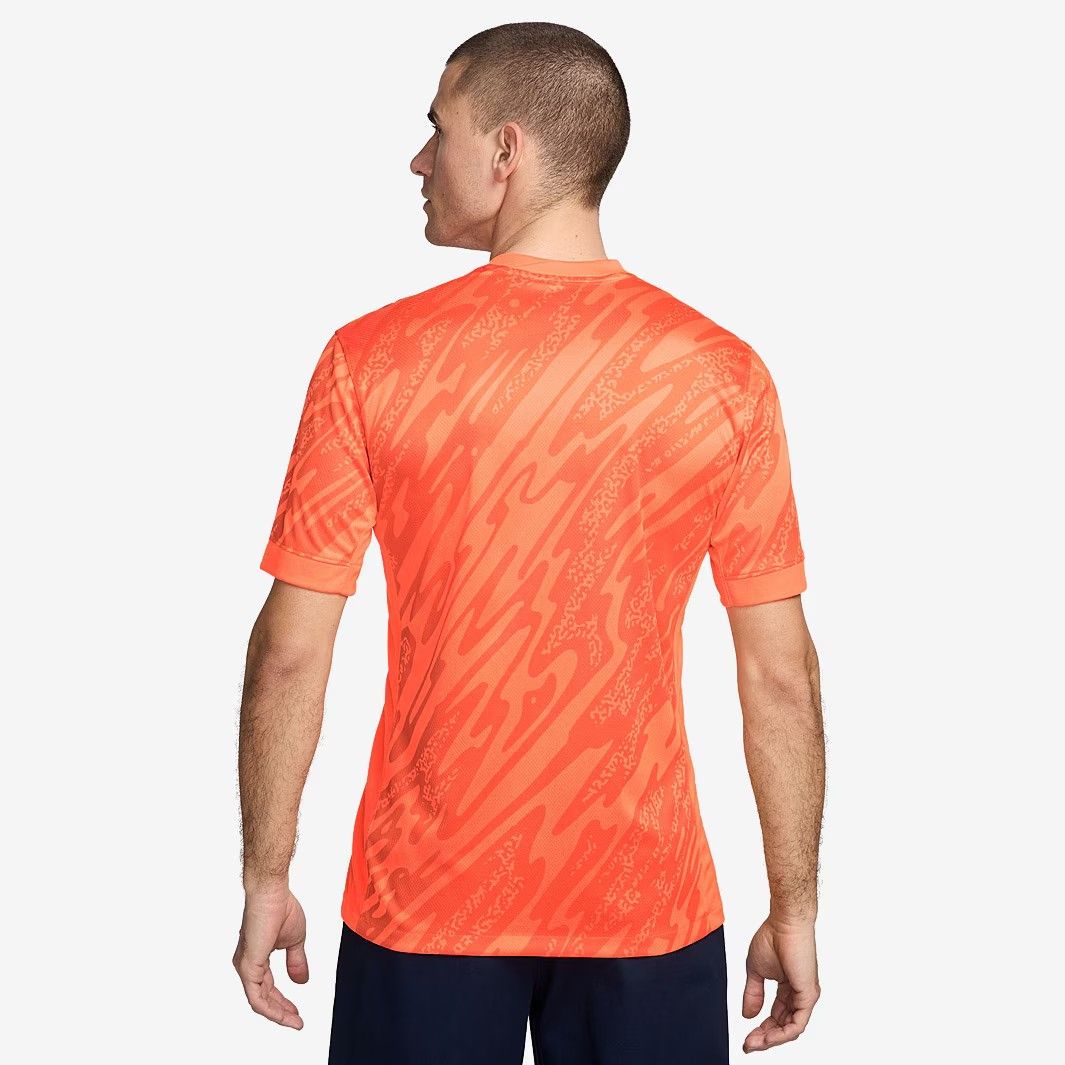 Nike イングランド代表 2025 GK 半袖 ユニフォーム オレンジ