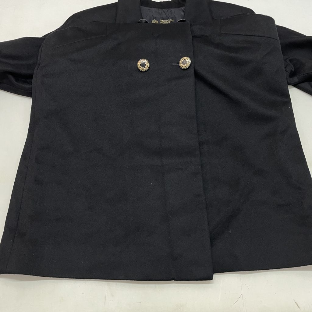 01w-5891 〇 HARDY AMIES ハーディ・エイミス カシミヤロングコート