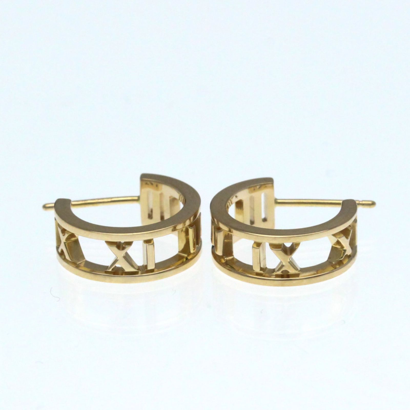 ティファニー(Tiffany) オープン アトラス ピアス 無し K18ピンク