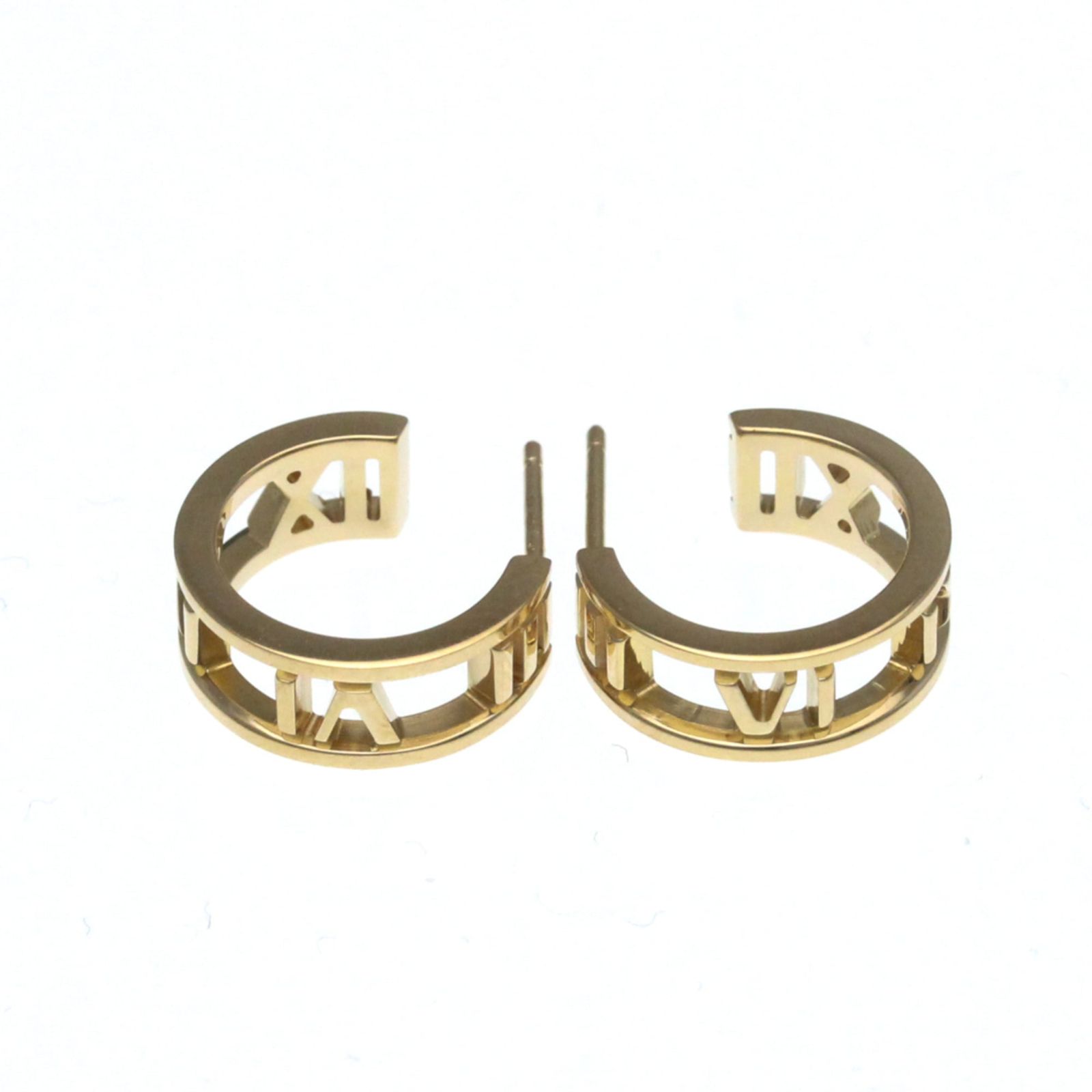 ティファニー(Tiffany) オープン アトラス ピアス 無し K18ピンク