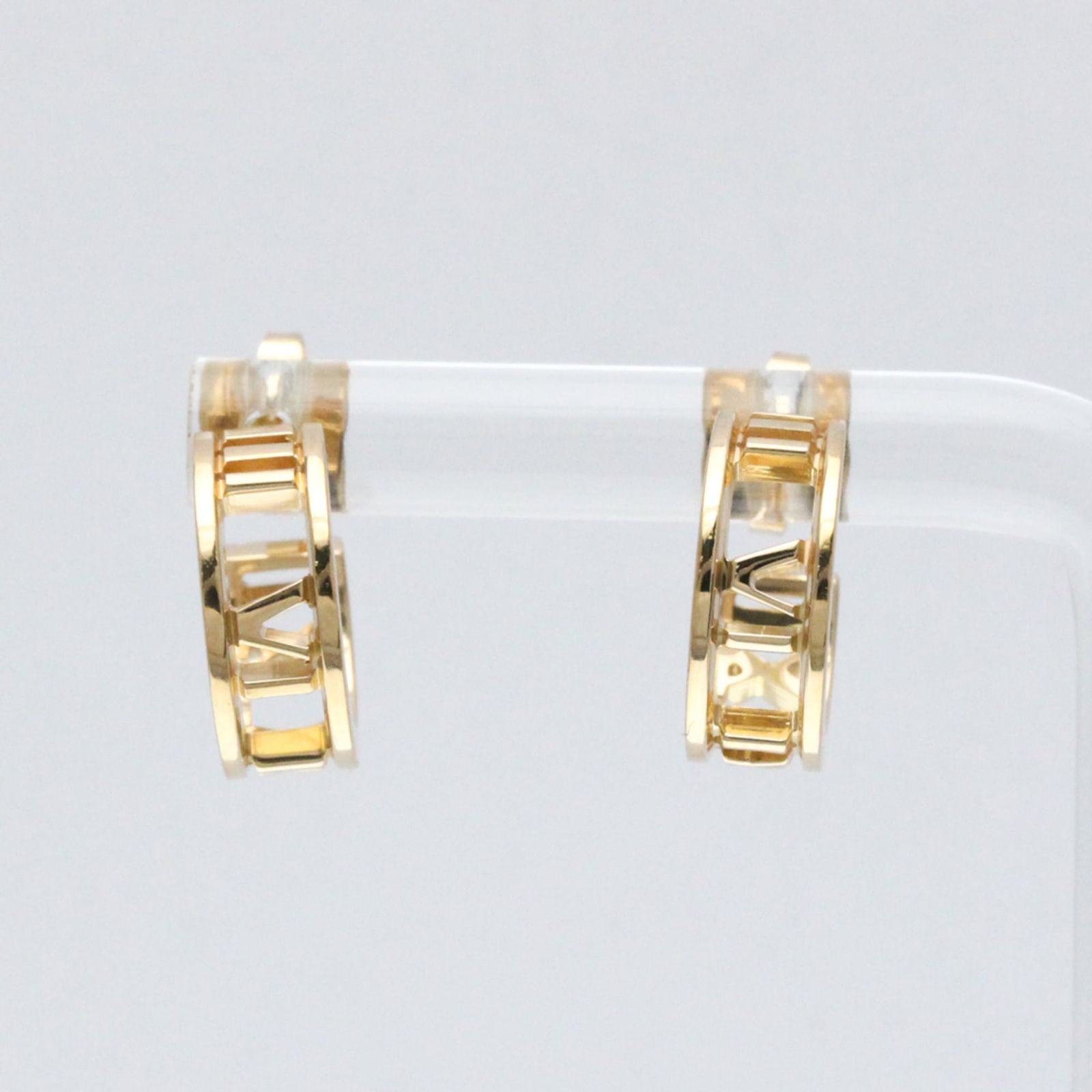 ティファニー(Tiffany) オープン アトラス ピアス 無し K18ピンク