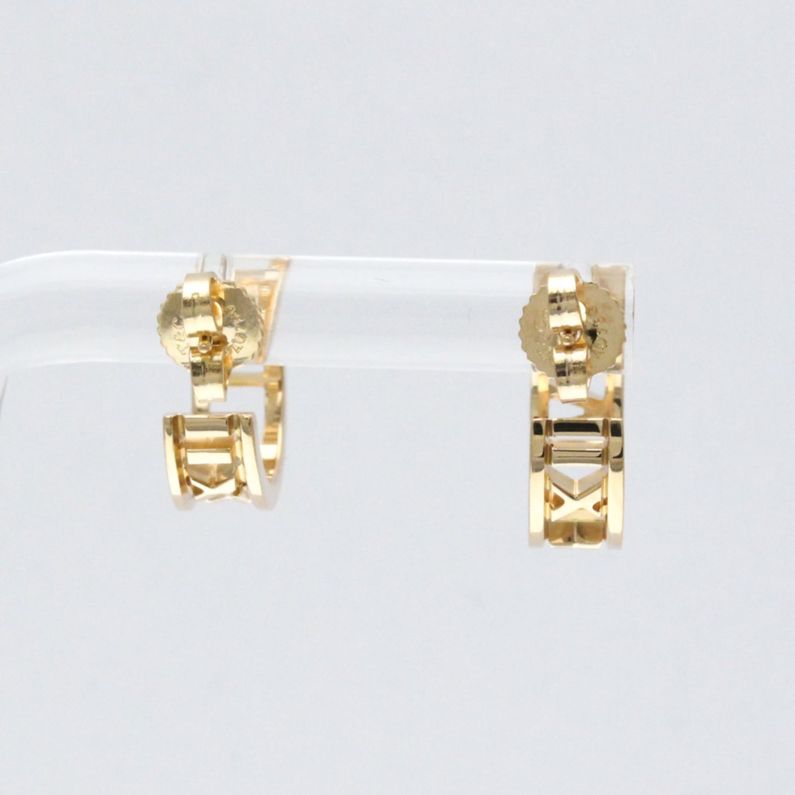 ティファニー(Tiffany) オープン アトラス ピアス 無し K18ピンク