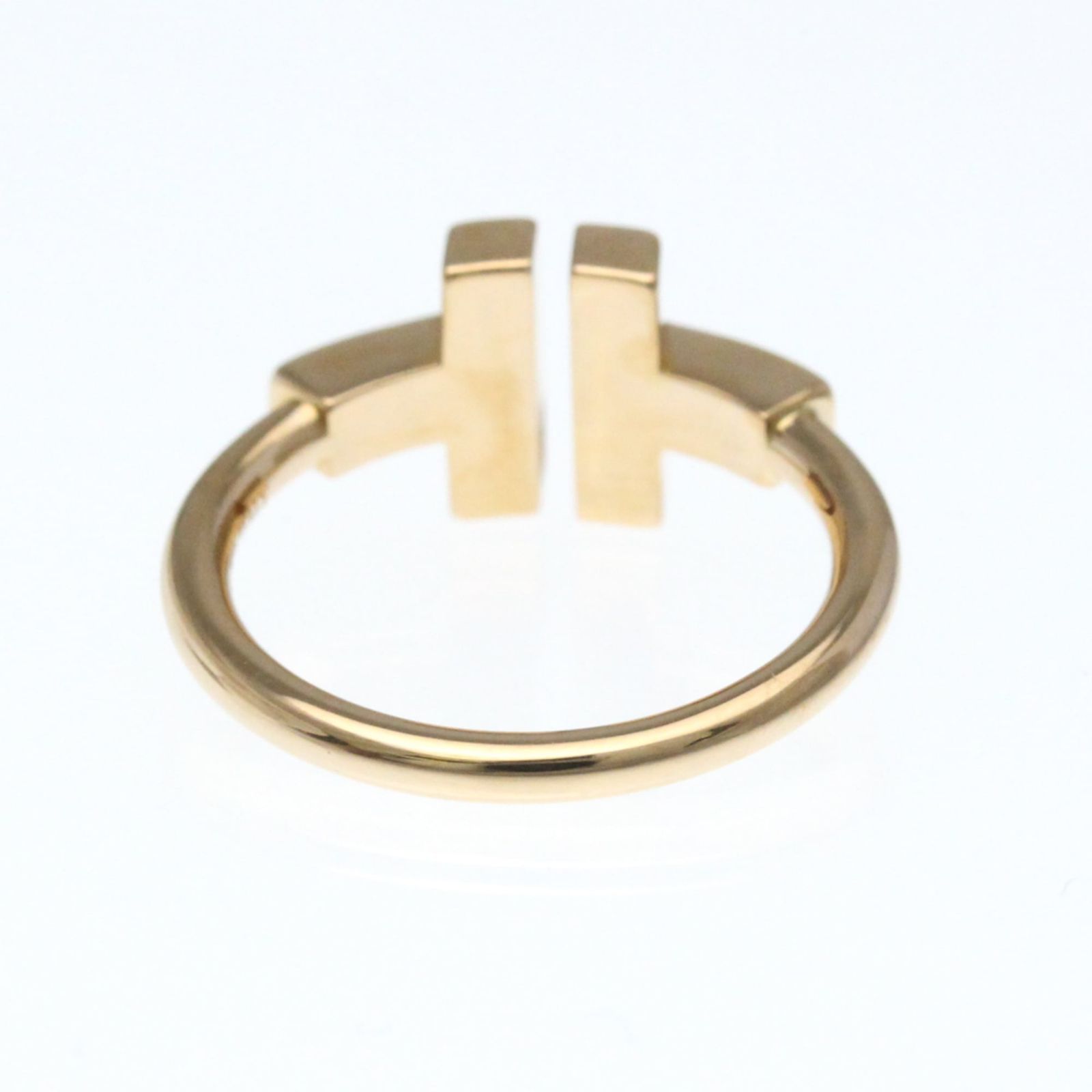 ティファニー(Tiffany) Tワイヤー リング K18ピンクゴールド(K18PG