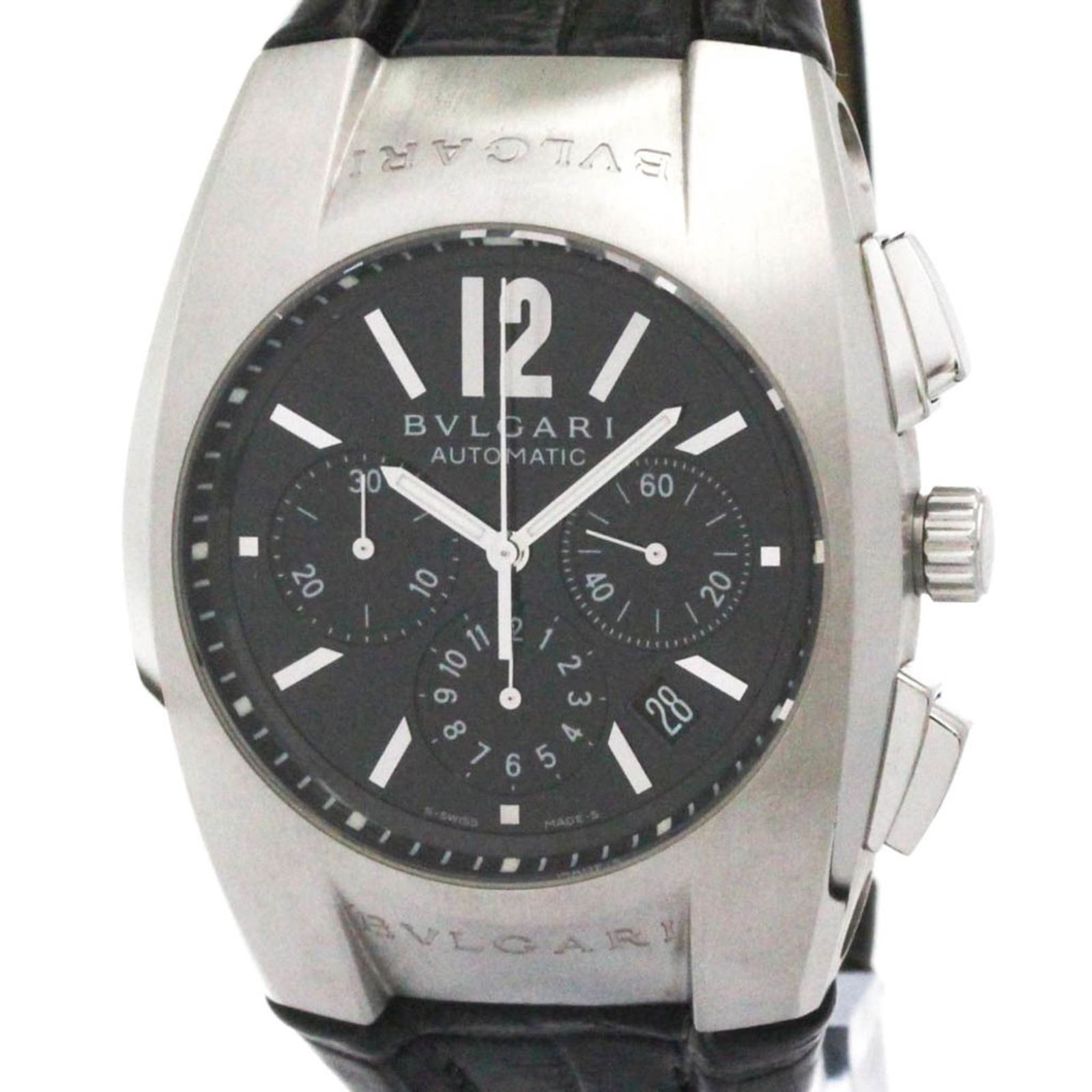 ブルガリ (BVLGARI) エルゴン クロノグラフ ステンレススチール 自動