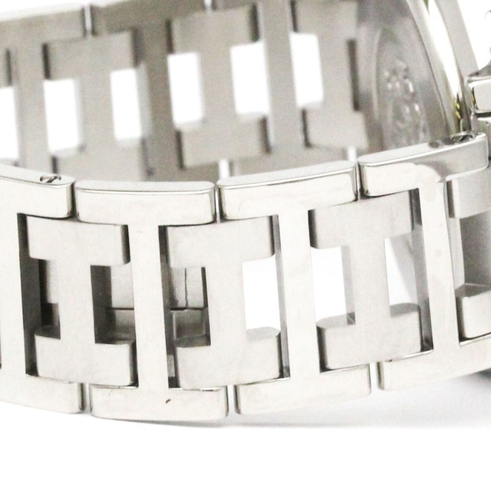  エルメス HERMES クリッパー クロノグラフ ステンレススチール クォーツ メンズ 時計 CL 1 910 外装仕上げ済み 腕時計(クォーツ) 腕時計(アナログ)