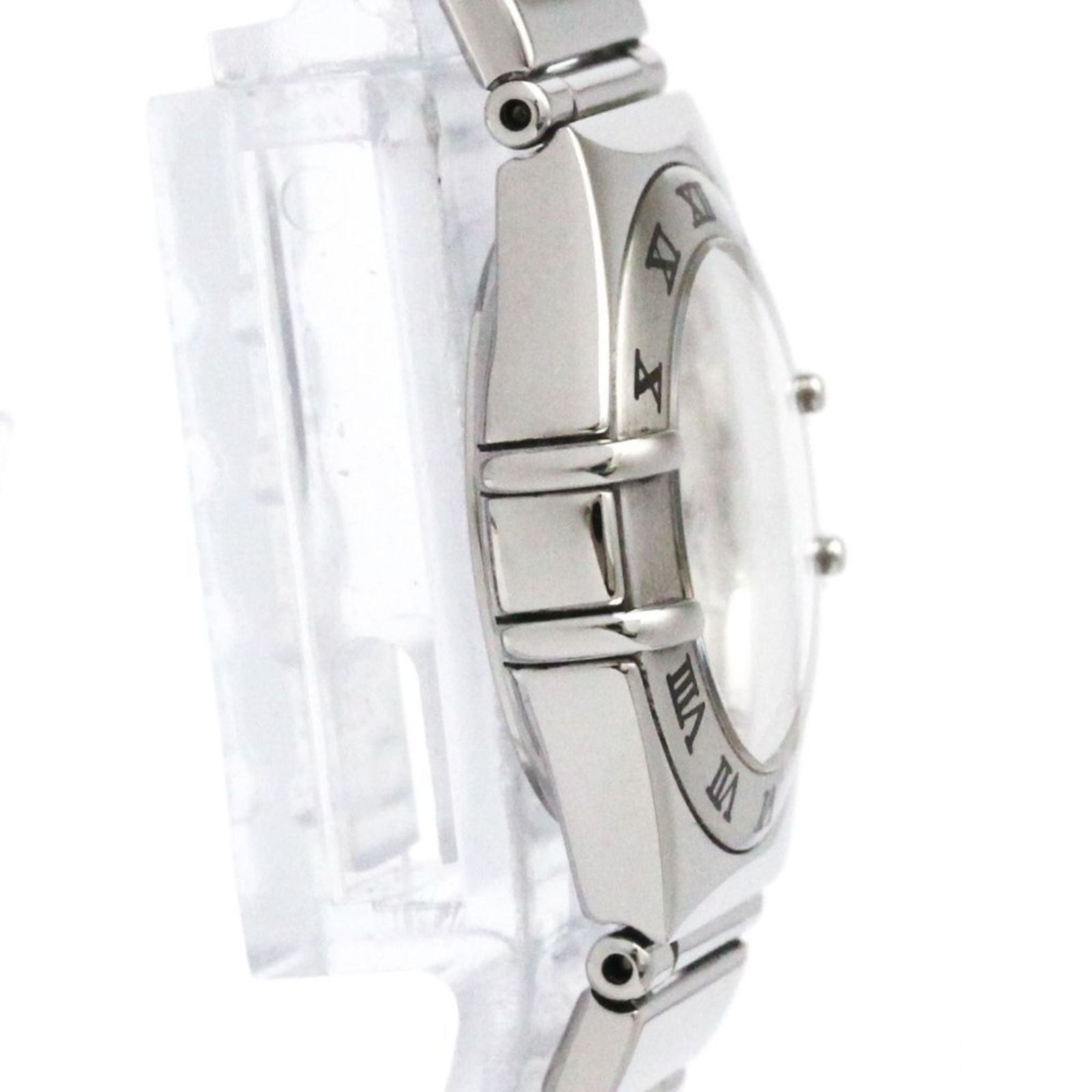 OMEGA オメガ コンステレーションミニ・グレー文字盤 クォーツ時計 オメガ (OMEGA) コンステレーション ミニ マイチョイス シェル文字盤