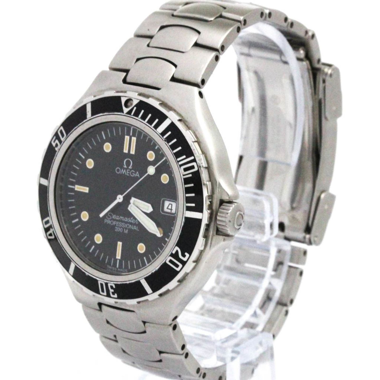 オメガ OMEGA シーマスター プロフェッショナル 200 M ステンレススチール クォーツ メンズ 時計 396 1062 外装仕上げ済み