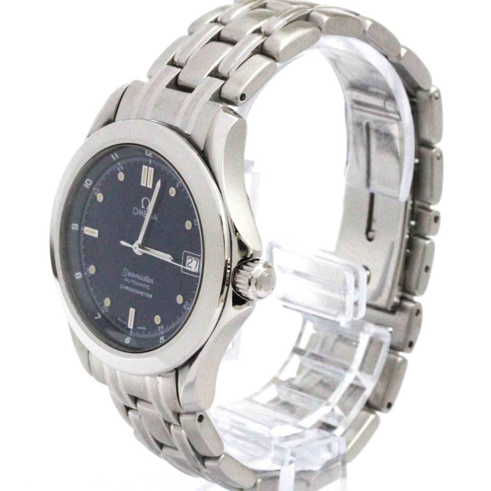 オメガ OMEGA シーマスター 120 M クロノメーター ステンレススチール 自動巻き メンズ 時計 2501 80 外装仕上げ済み