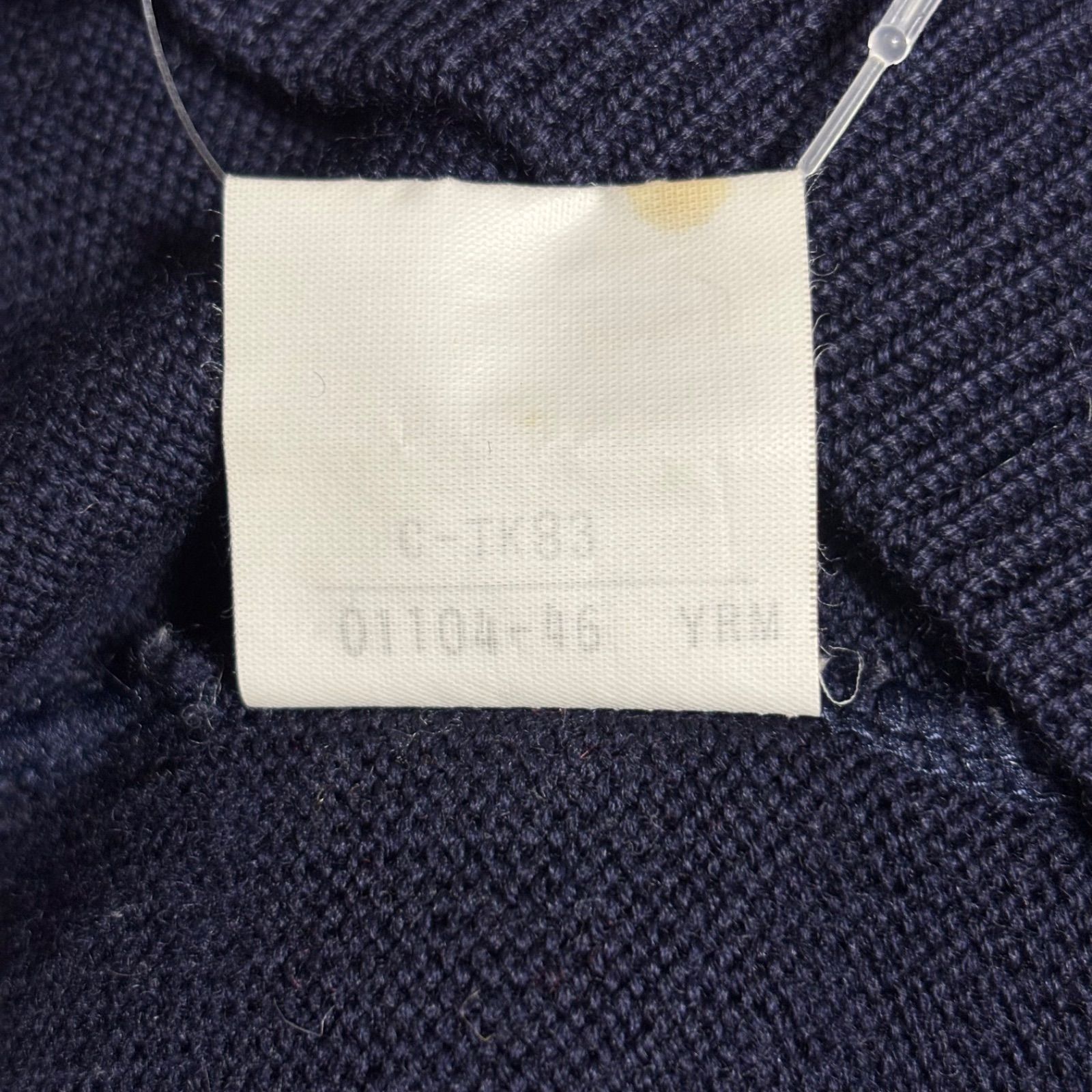 美品 Burberrys' バーバリーズ 希少 ゴルフ刺繍 Vネックニットセーター