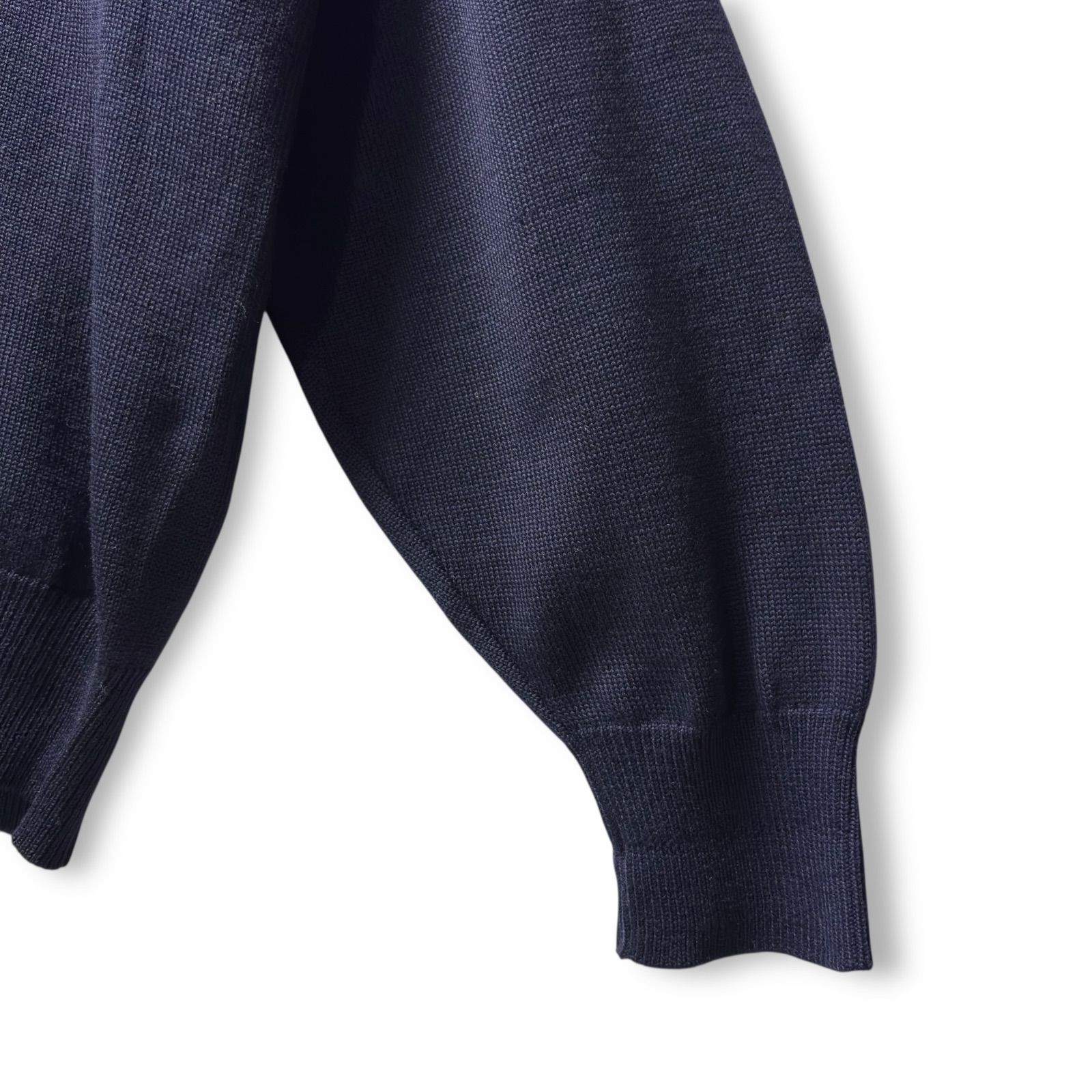 美品 Burberrys' バーバリーズ 希少 ゴルフ刺繍 Vネックニットセーター