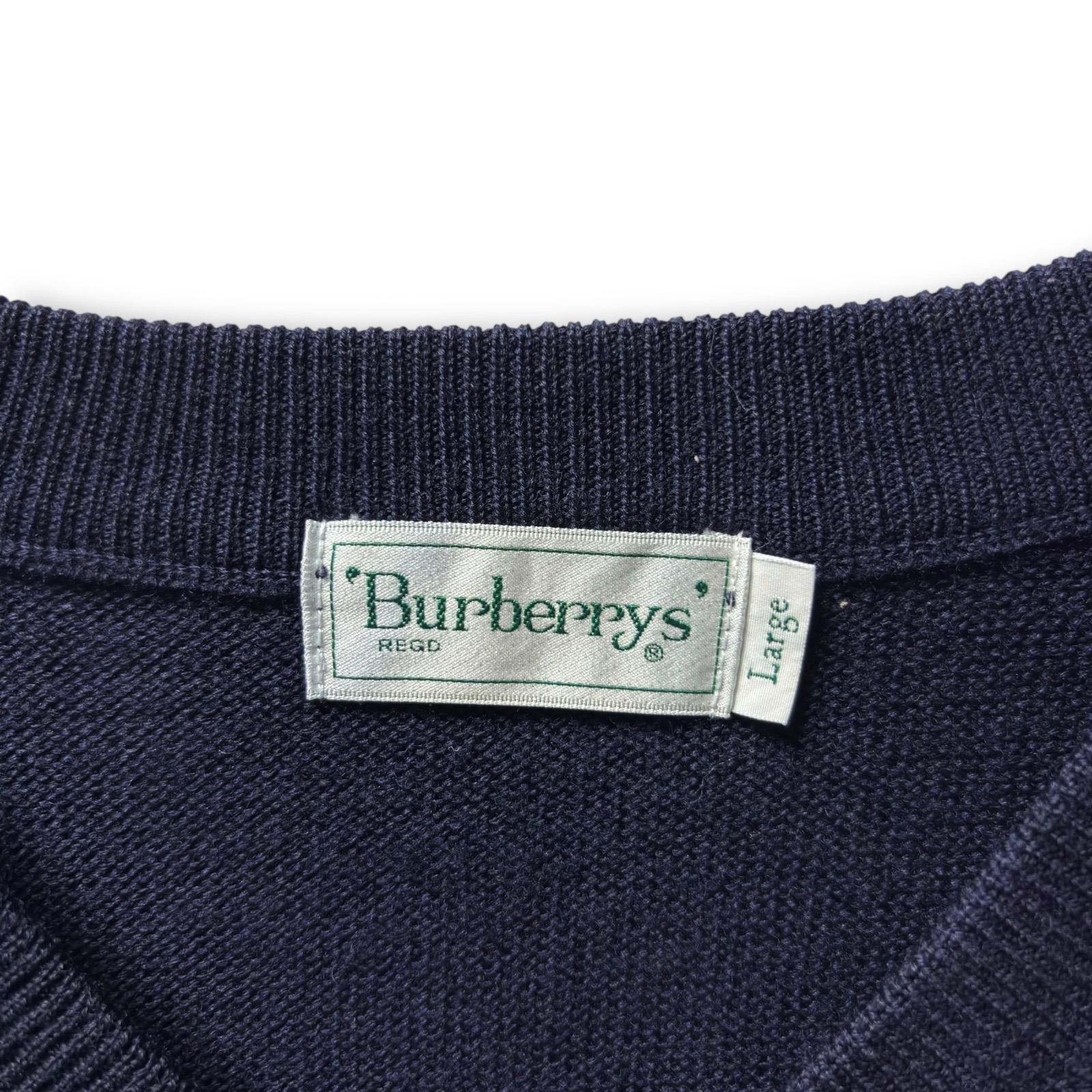 【希少✨BURBERRYS ヴィンテージ ネイビーブルゾン Lサイズ】 2201412113.jpeg?1710042078