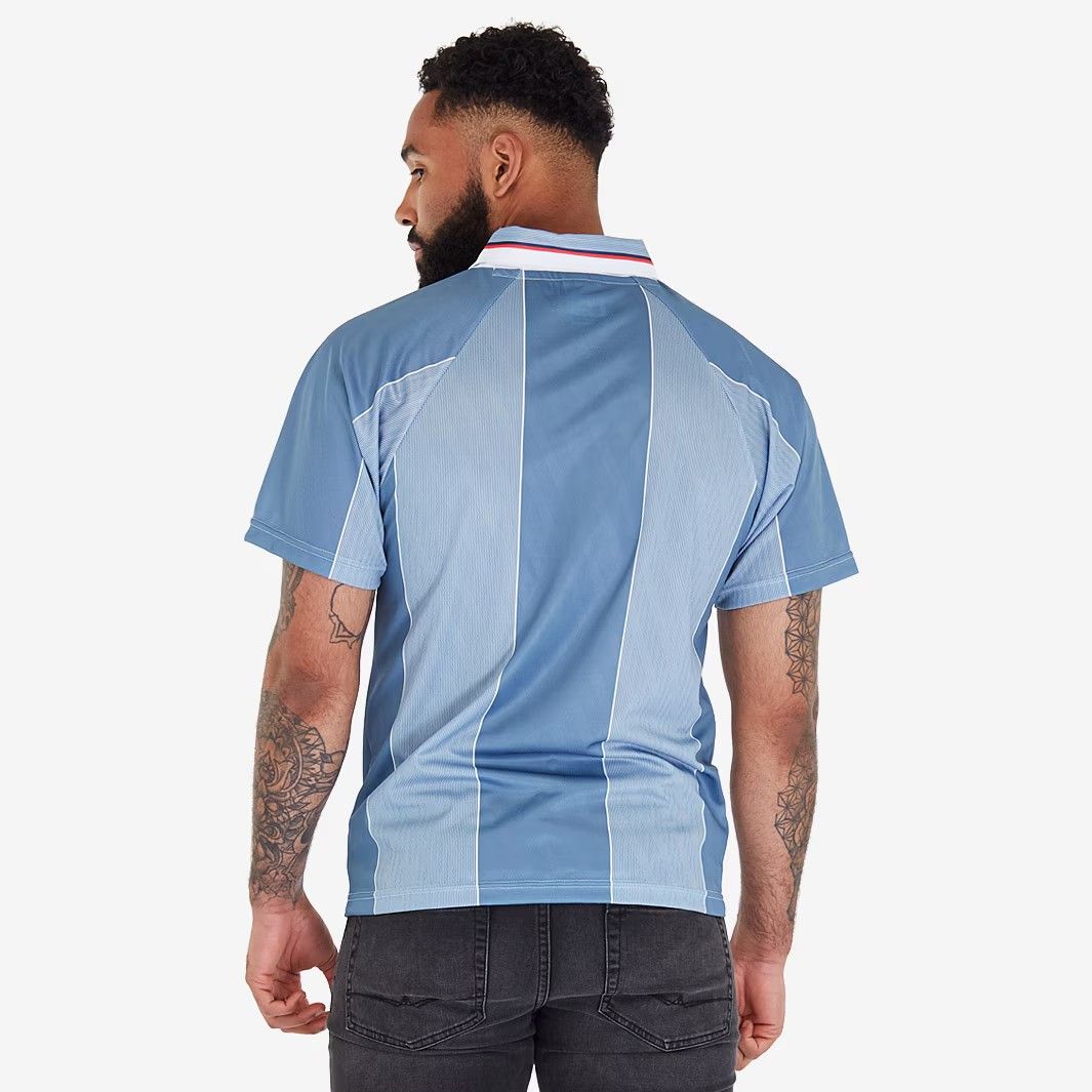 Score Draw レトロ イングランド代表 1996 欧州選手権 アウェイ 半袖 ユニフォーム