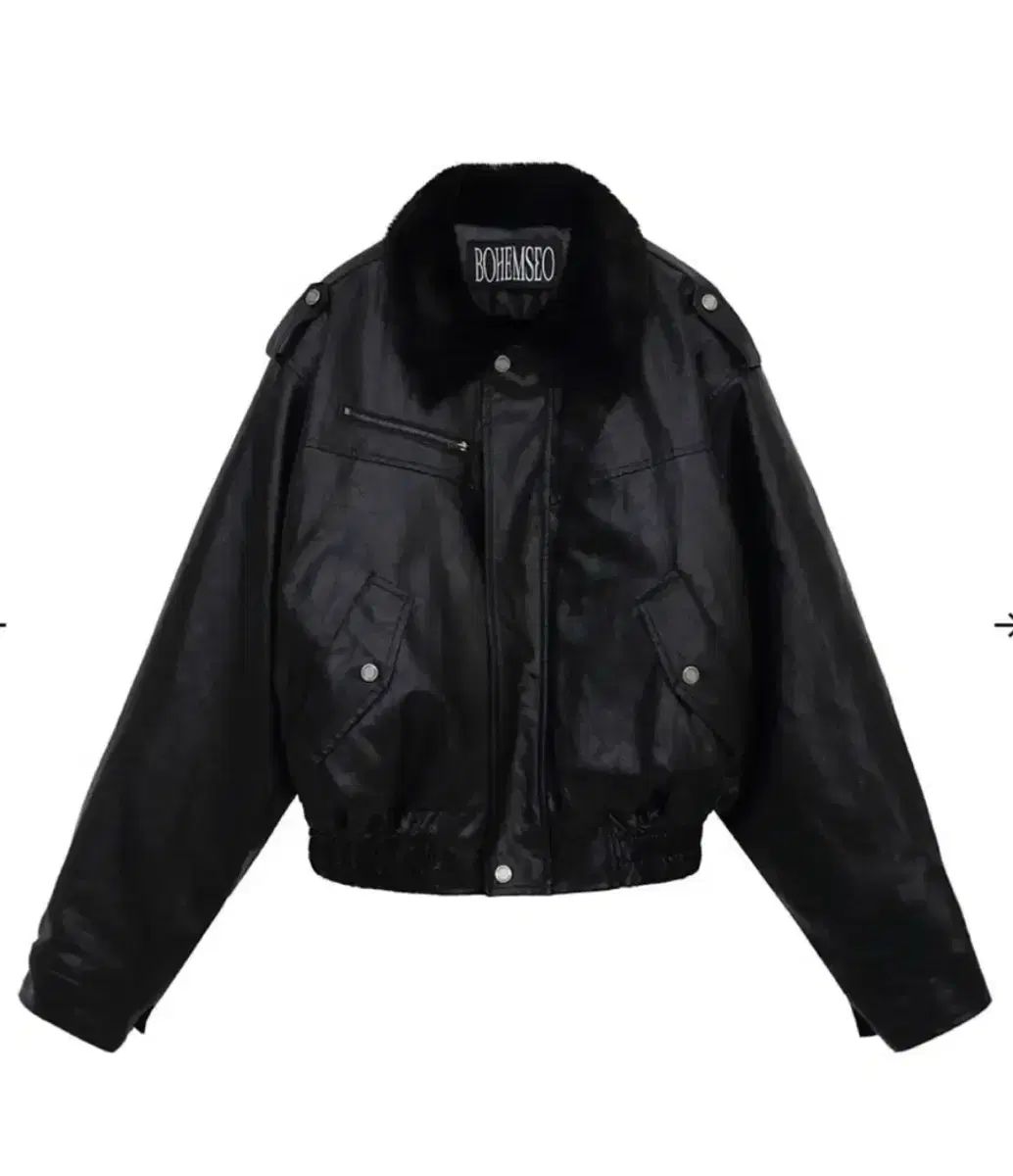 BOHEMSEO ボヘミアンソウル ファー ブルゾン