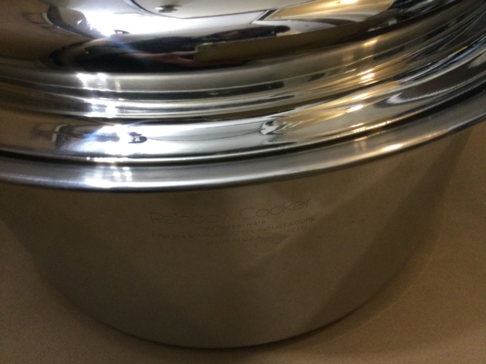 Tupperware レインボークッカー 26 cm寸銅鍋 大 両手鍋