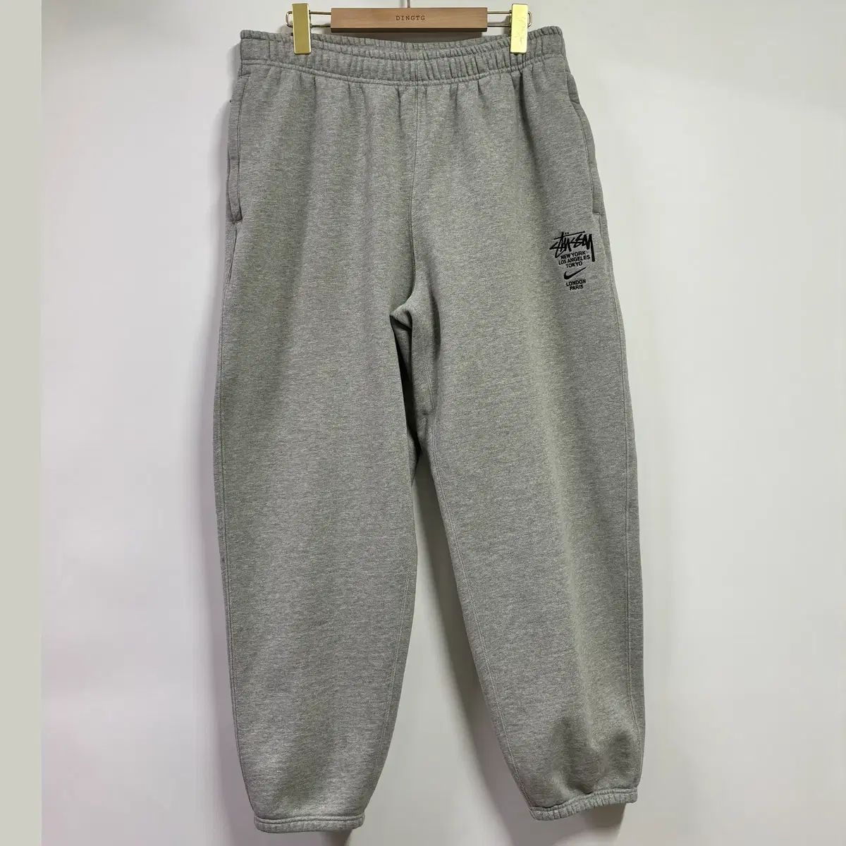 L NIKE x STUSSY NRG フリース ジョガー パンツ US