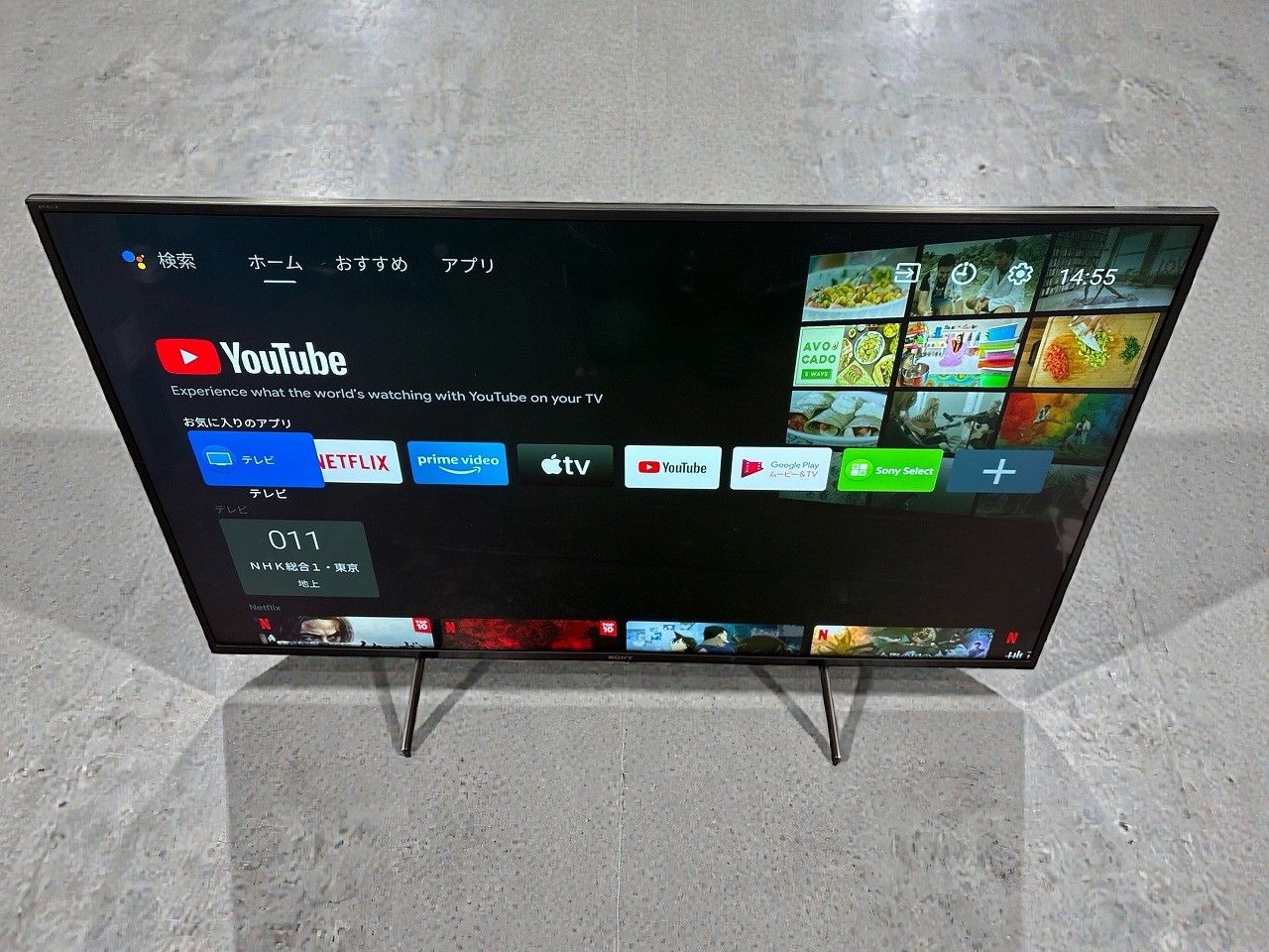 SONY ソニー KJ 49 V型 4 K 液晶テレビ ブラビア