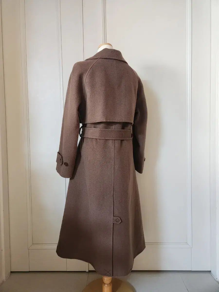 トレンチ型ハンドメイドコート