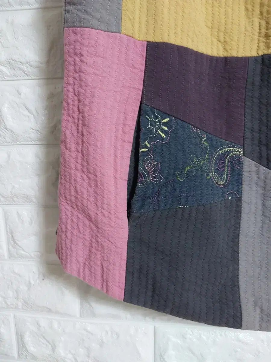 パッチワーク キルティング ベスト ジャケット66반 - メルカリ