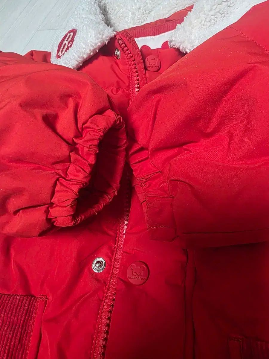  BEBE DE PINO ベベデピノ マーティンベイビー shop取引では対象外 ダーブルファー ダウンアウター アウター ベビー服(~95cm)