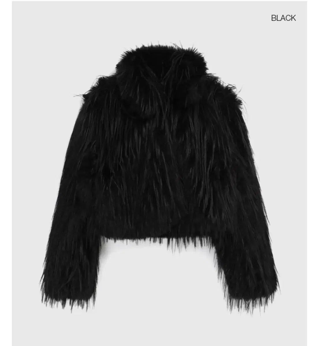 BLACKUP ファー ジャケット BLACKUP ファージャケット - メルカリ