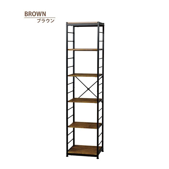 オープンラック おしゃれ 収納 棚 6段 幅44 奥行35 高さ180 フリーラック スリム ラック 整理棚 飾り棚 ディスプレイラック