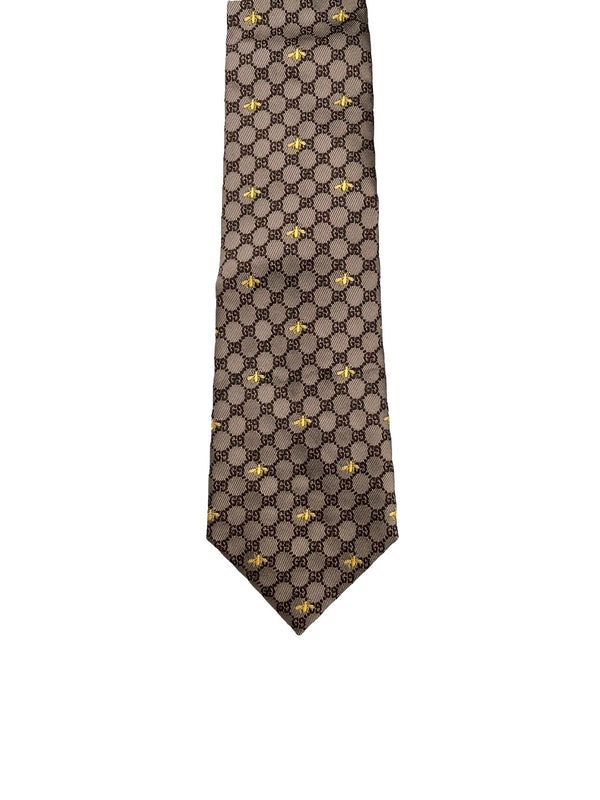 GUCCI シルクネクタイ GG柄 bee オンライン GUCCI GG BEE シルクネクタイ グッチ メンズ 小物ビー