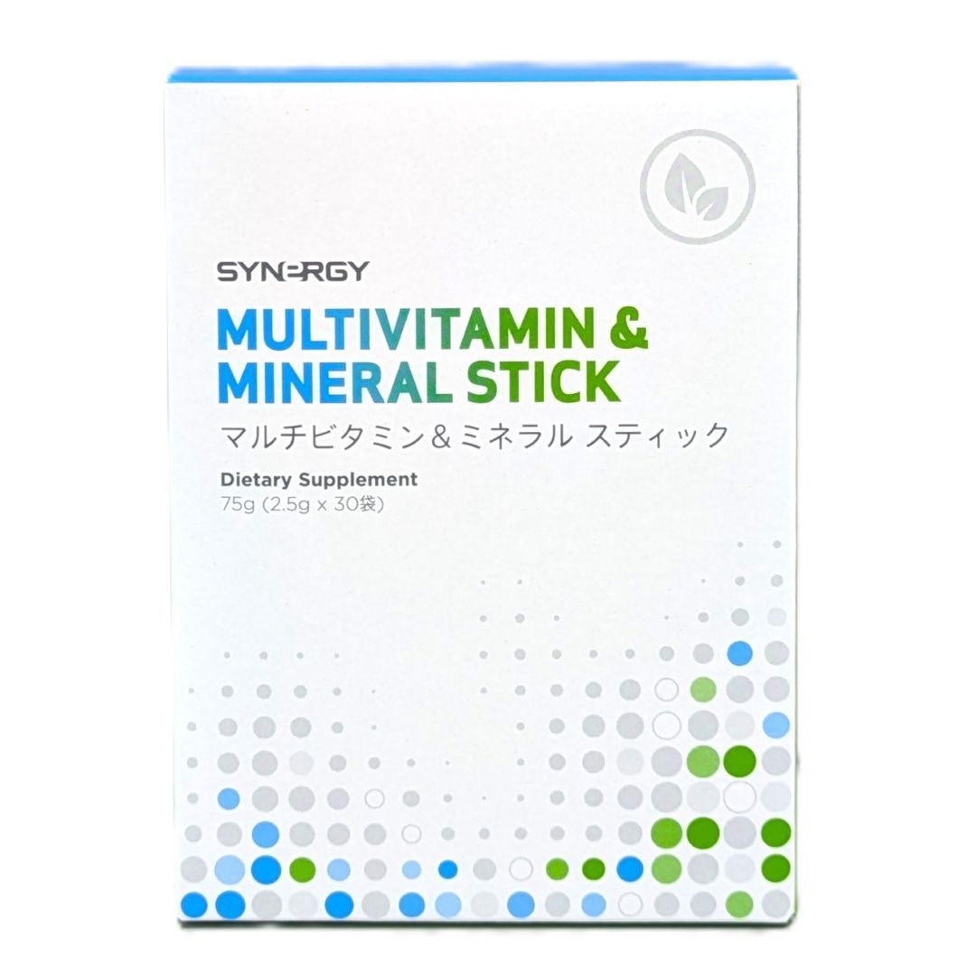 ゆう【新品】シナジー マルチビタミン&ミネラルスティック2箱セット シナジー マルチビタミン＆ミネラル スティック 2箱 シナジーワールド