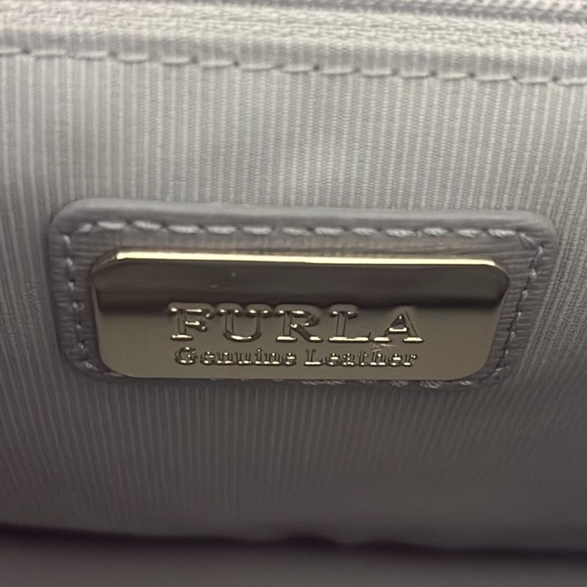 FURLA(フルラ) ショルダーバッグ ベラ グレー チェーンショルダー