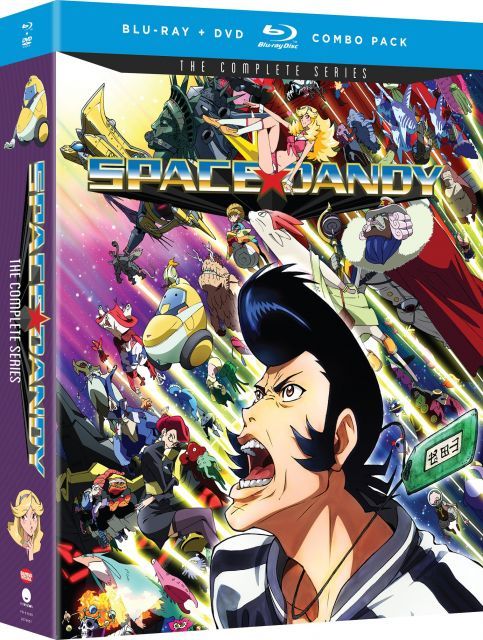 Space Dandy the Complete Series Blu ray Import
