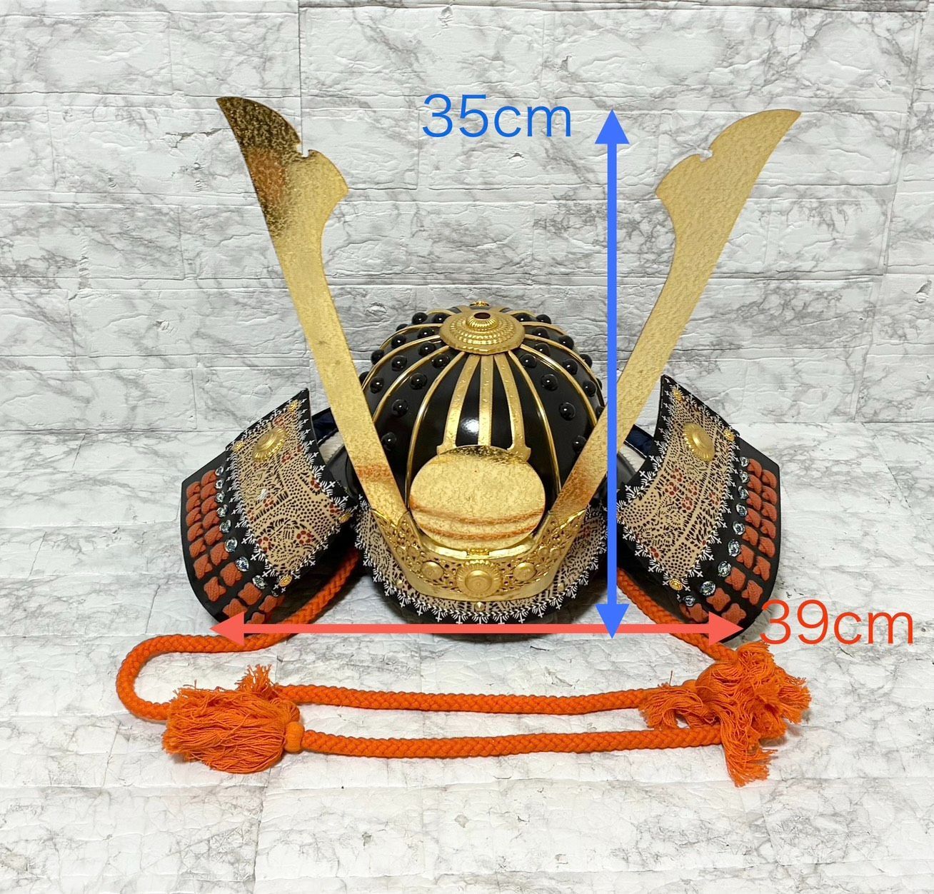 希少 美品】甲冑 黒胴当世素掛 赤・白・紺 箱付き 旧家蔵出し未着用 鎧